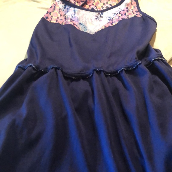 Fire los angels medium dress back cross over with keyhole/ sleeveless/lined - Picture 14 of 14